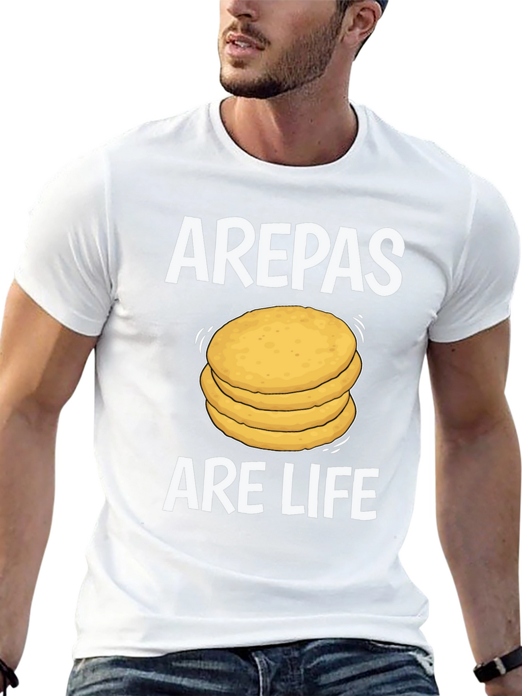 Arepas Are Life T-Shirt - Foodie Tee