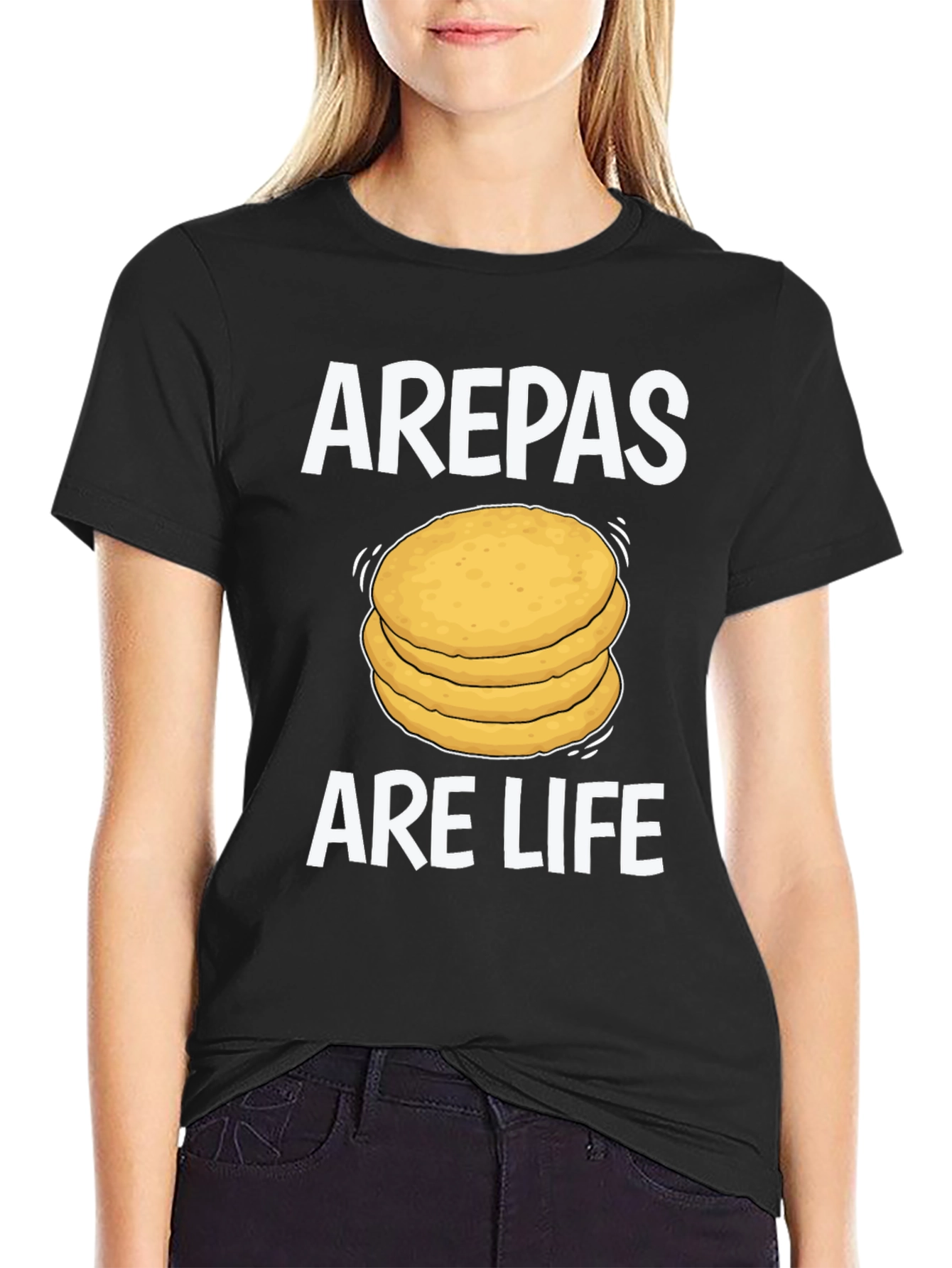 Arepas Are Life T-Shirt - Foodie Tee