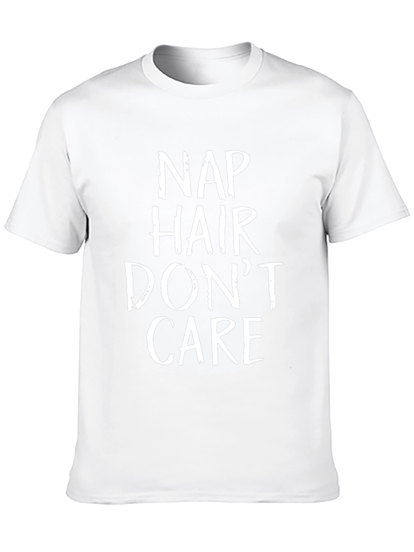 Nap Hair Dont Care Funny Graphic T-Shirt