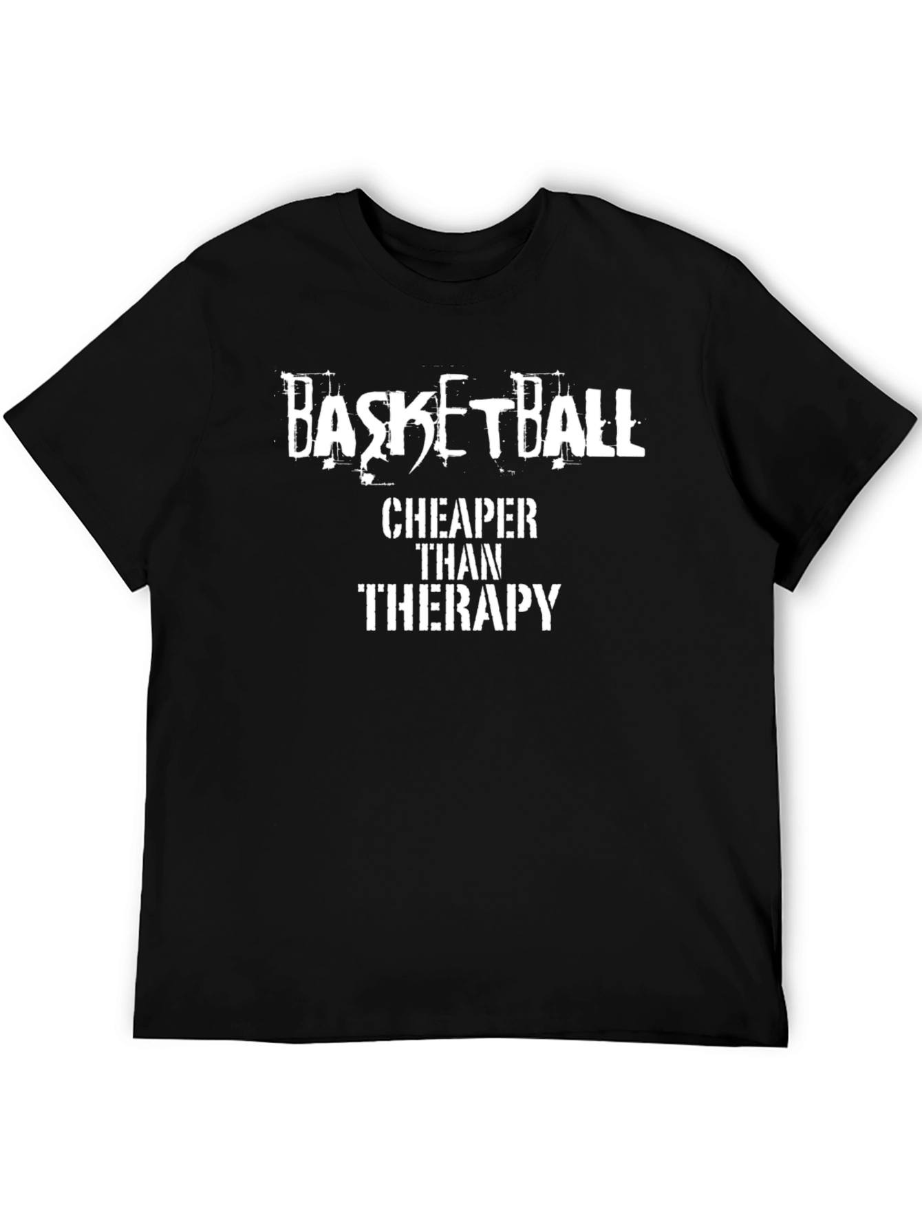 Basketball Cheaper Than Therapy Graphic Tee