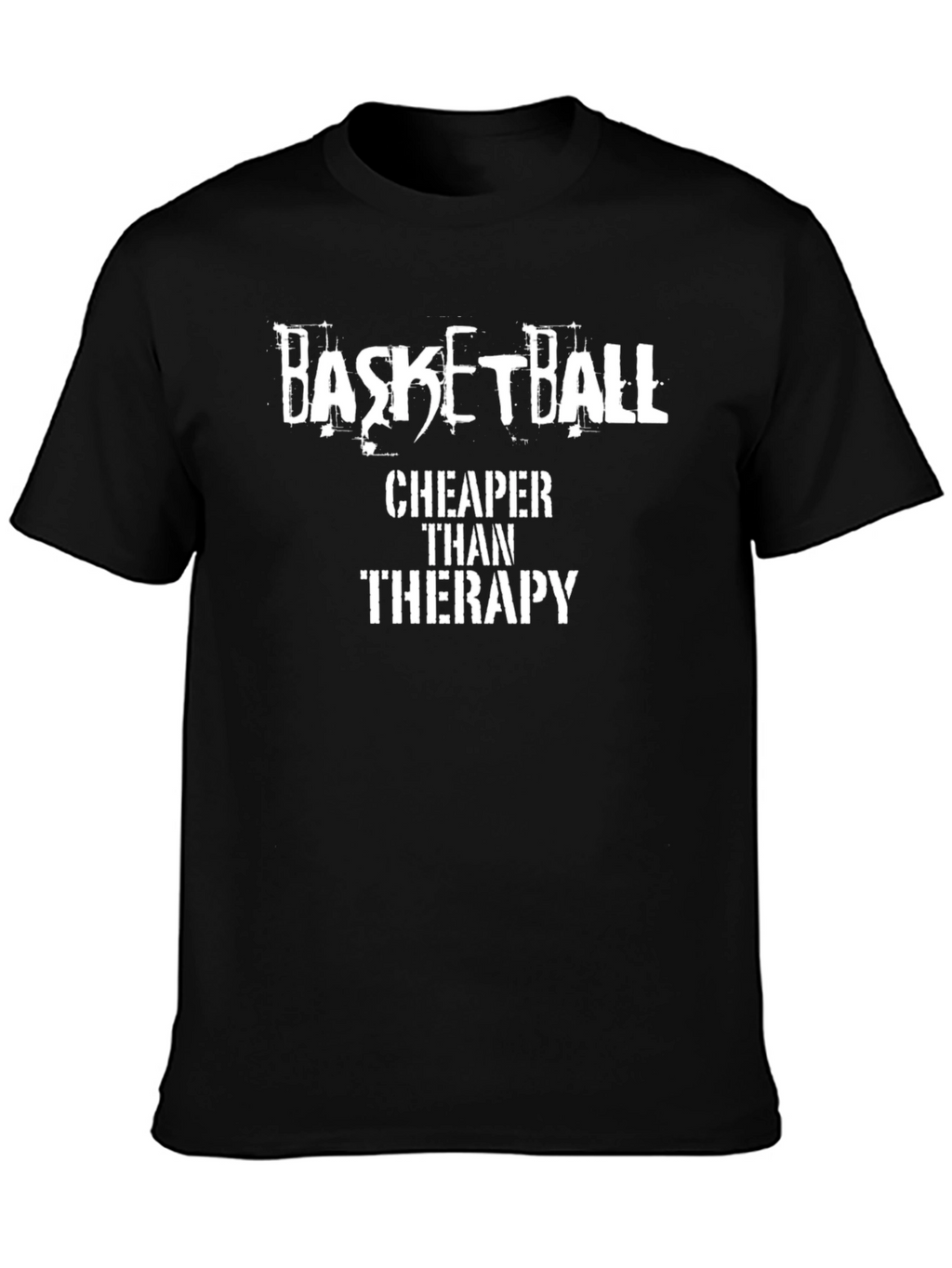 Basketball Cheaper Than Therapy Graphic Tee