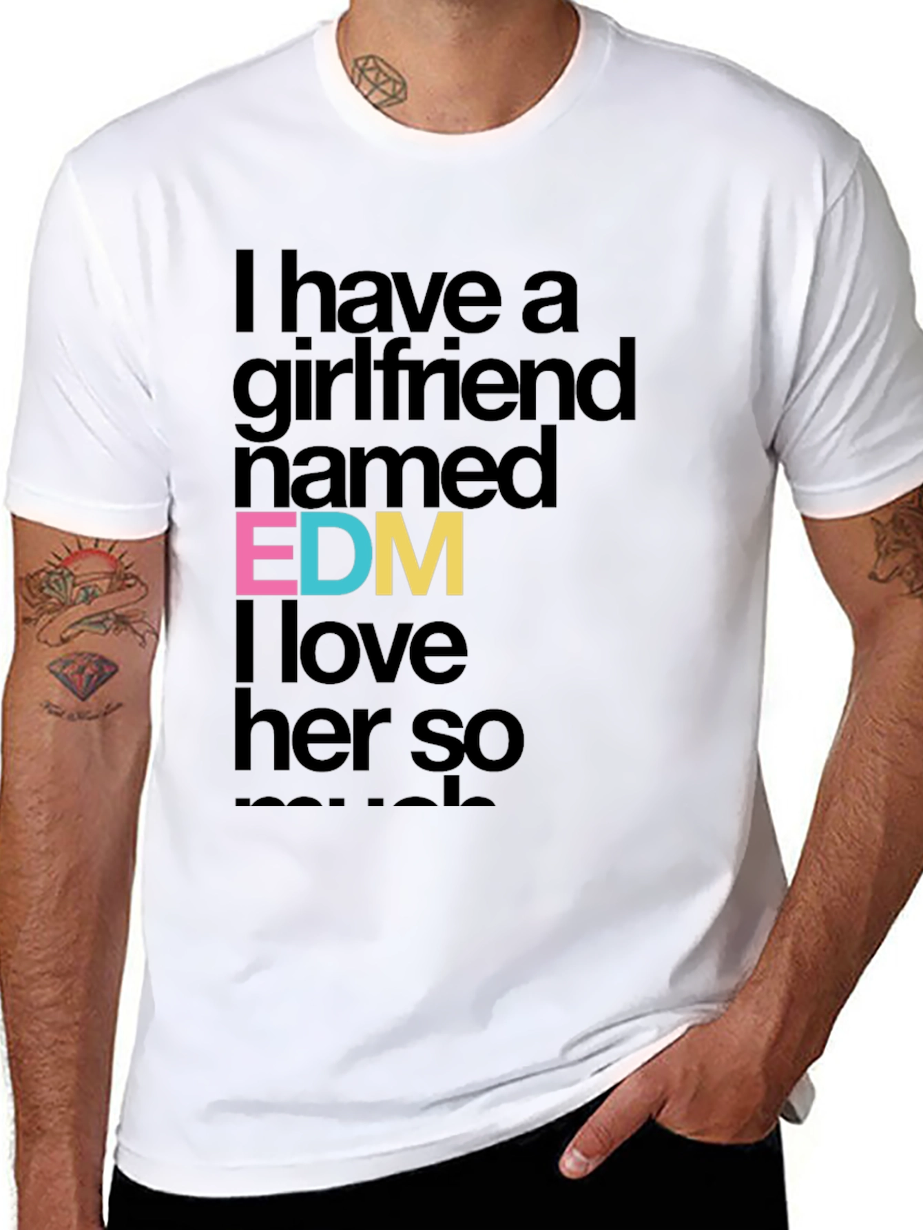 EDM Girlfriend T-Shirt - Funny Music Lover Tee