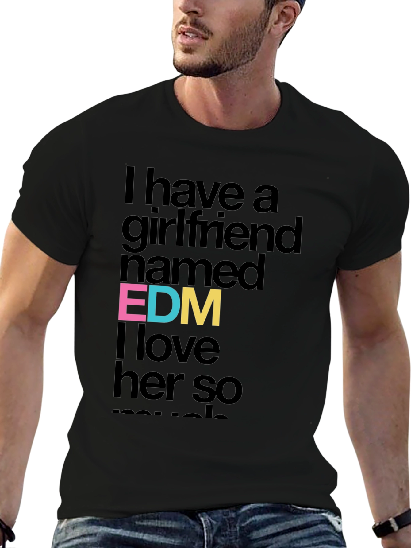 EDM Girlfriend T-Shirt - Funny Music Lover Tee