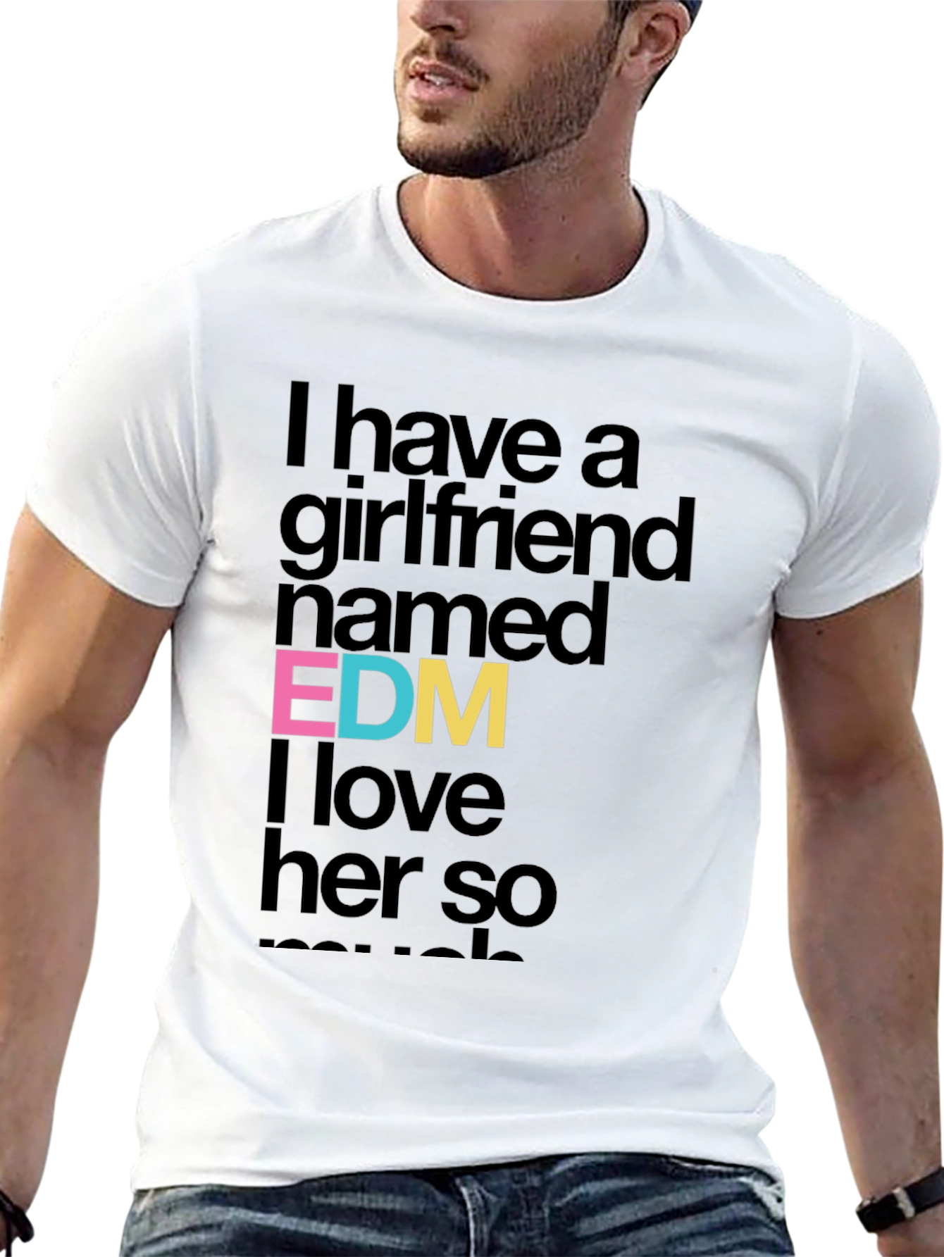 EDM Girlfriend T-Shirt - Funny Music Lover Tee