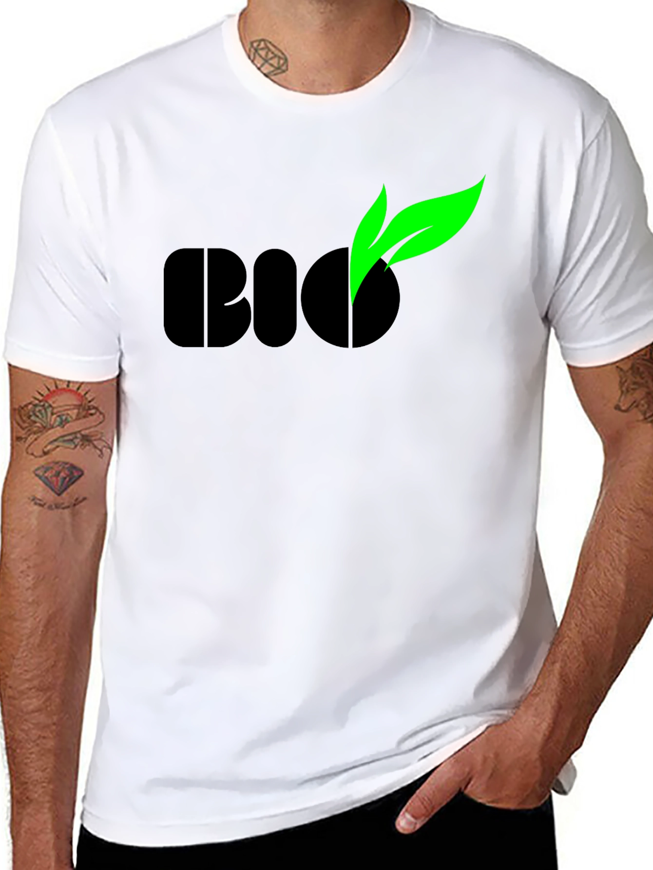 Eco-Friendly BIO T-Shirt - Black