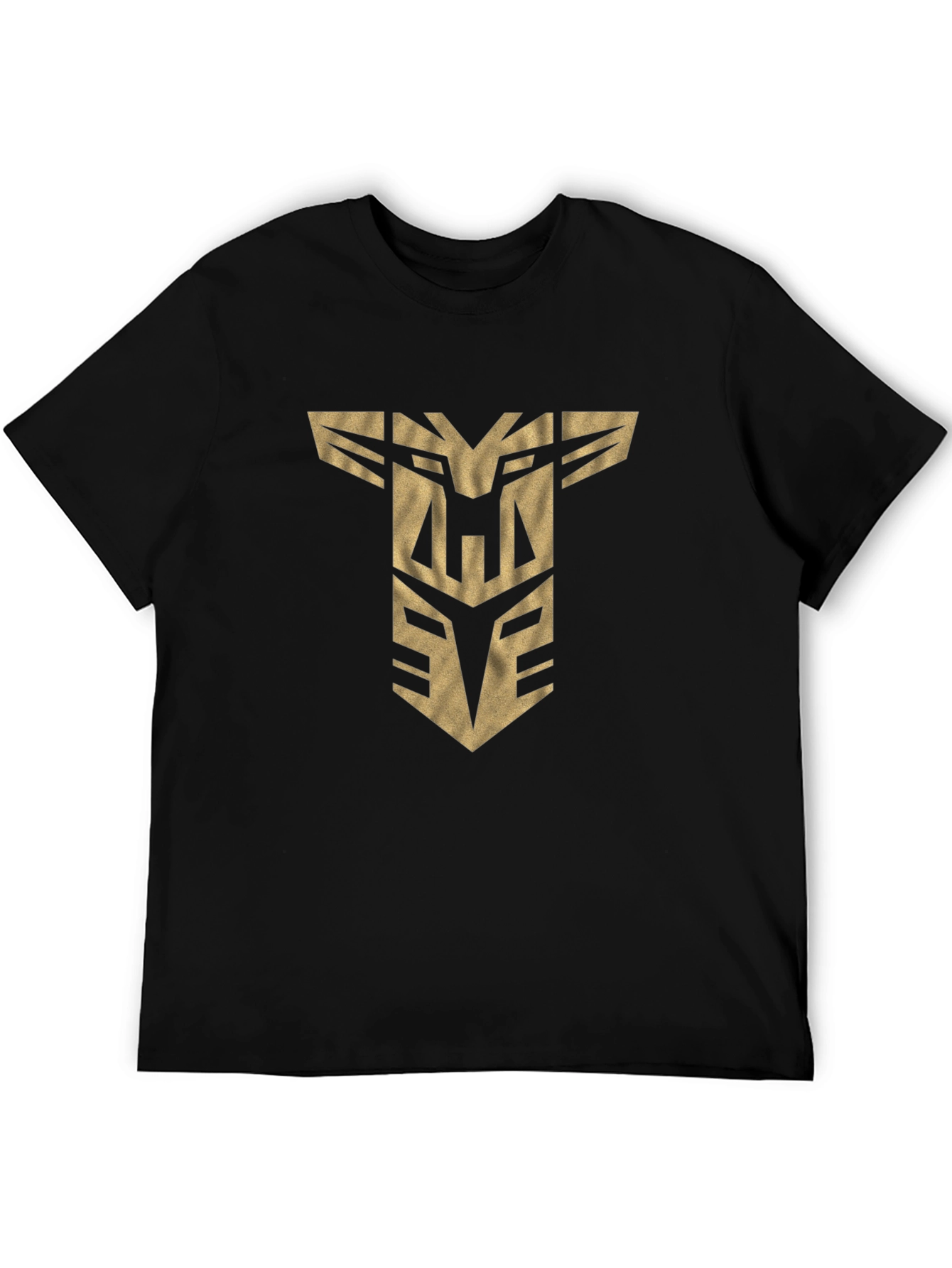 Abstract Graphic Print T-Shirt - Stylish Mens Tee