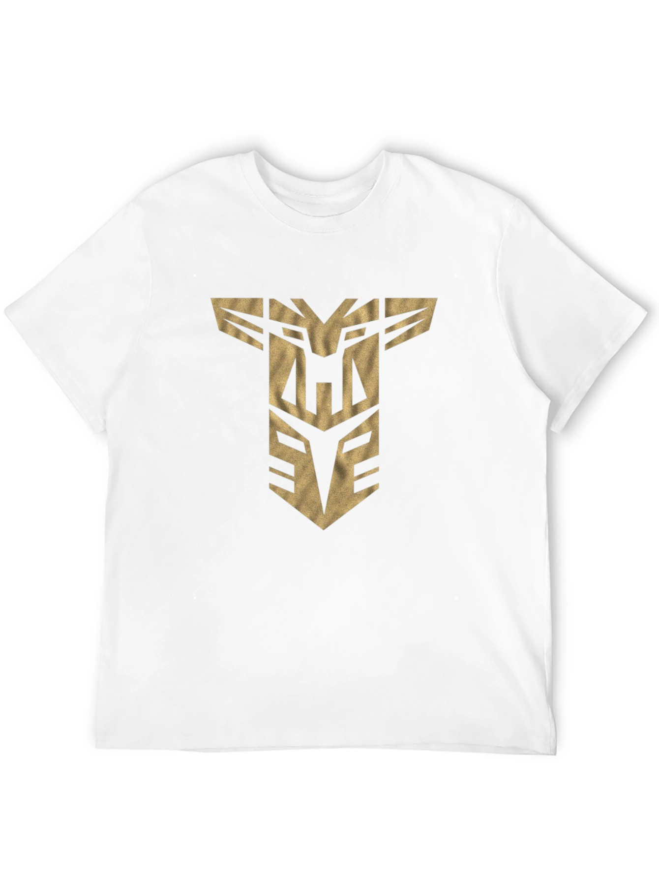 Abstract Graphic Print T-Shirt - Stylish Mens Tee