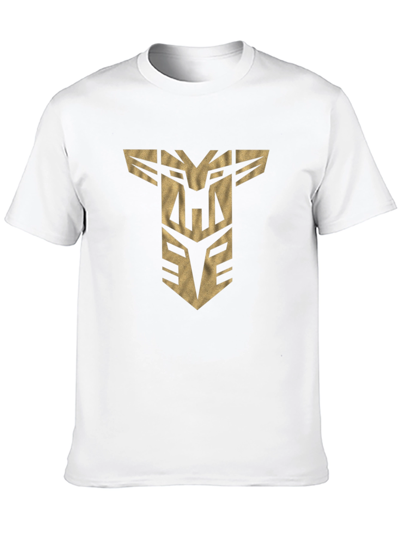 Abstract Graphic Print T-Shirt - Stylish Mens Tee