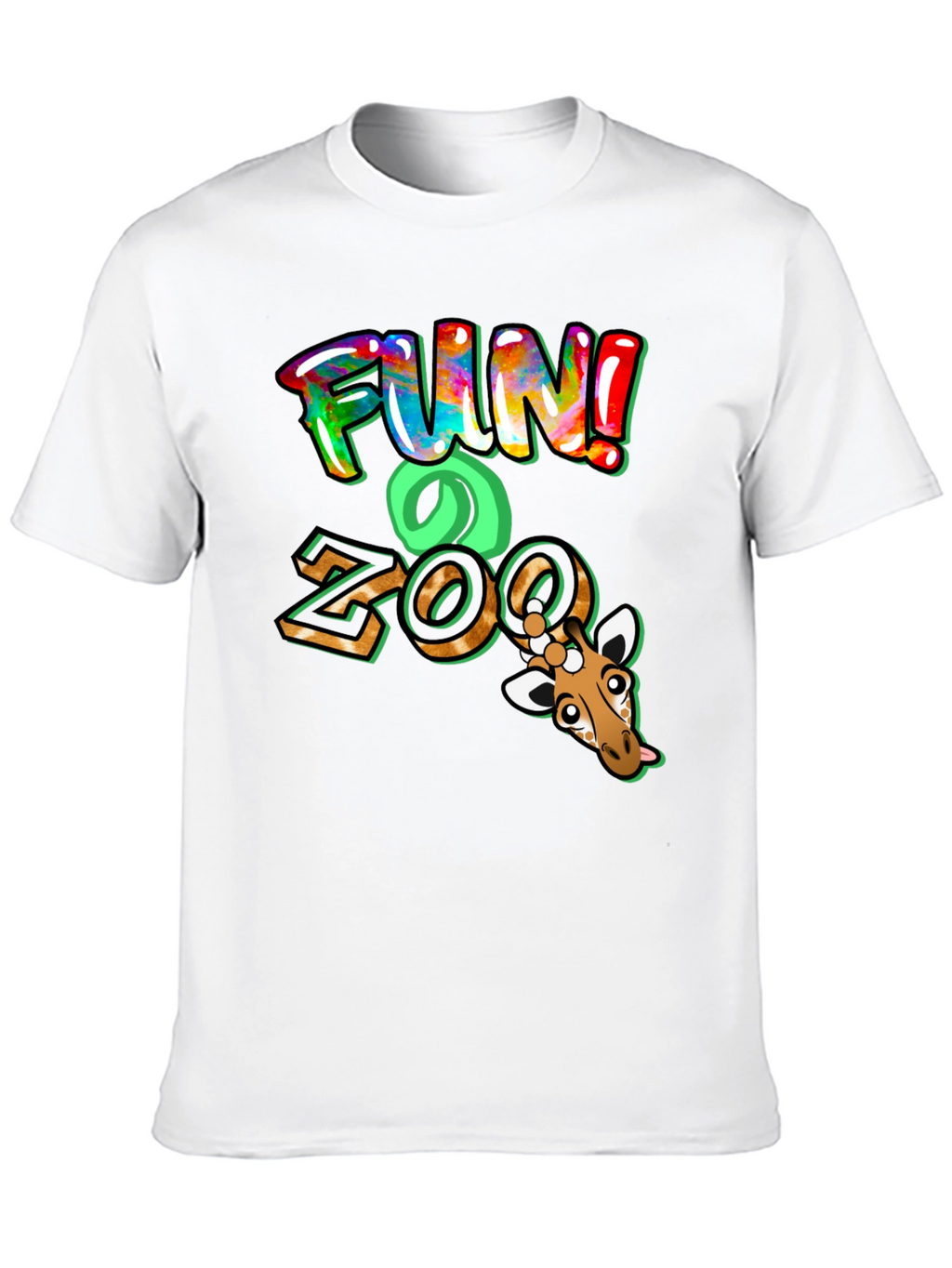 Fun Zoo Giraffe Graphic Tee