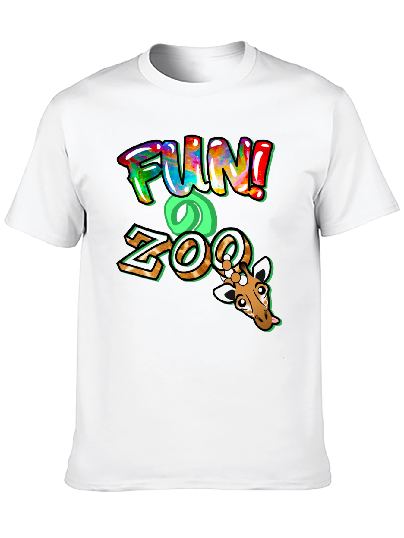 Fun Zoo Giraffe Graphic Tee
