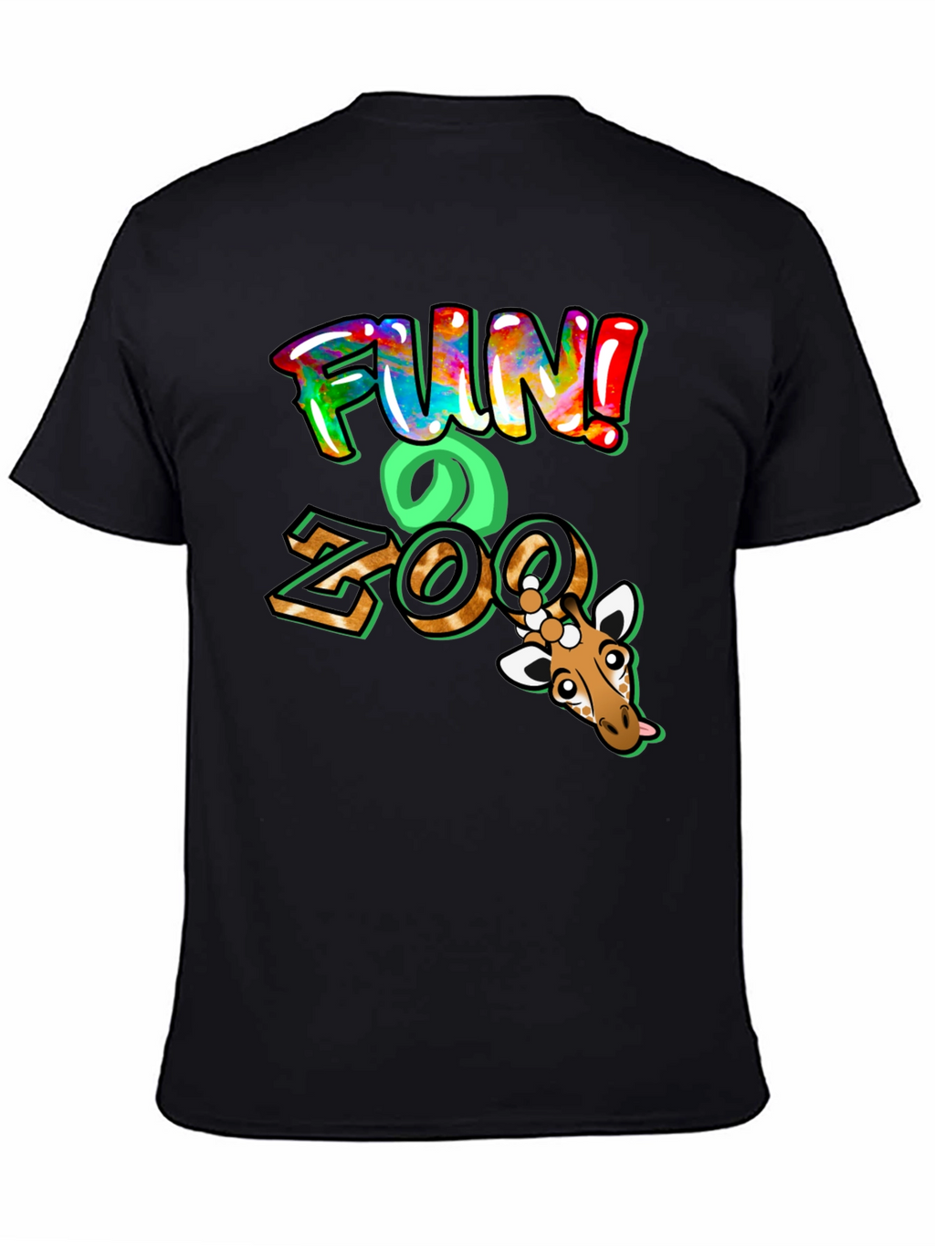 Fun Zoo Giraffe Graphic Tee
