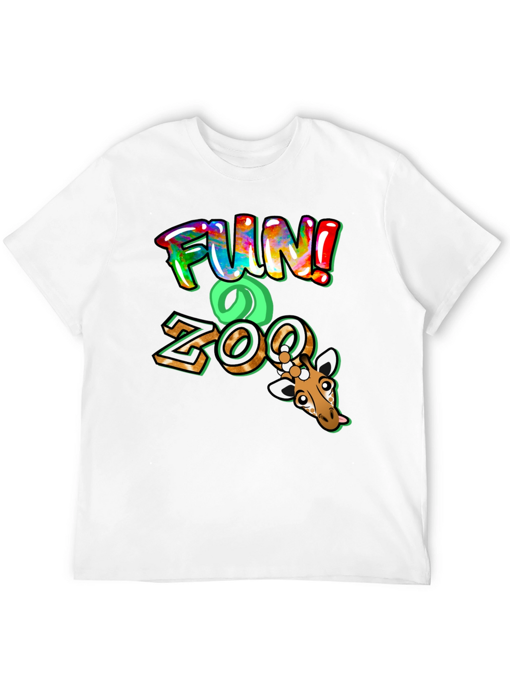 Fun Zoo Giraffe Graphic Tee