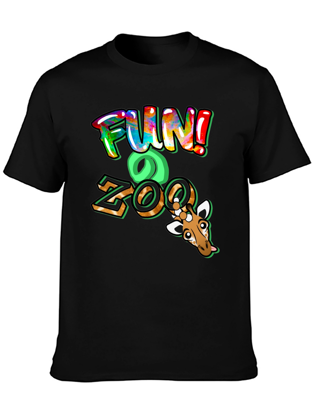 Fun Zoo Giraffe Graphic Tee
