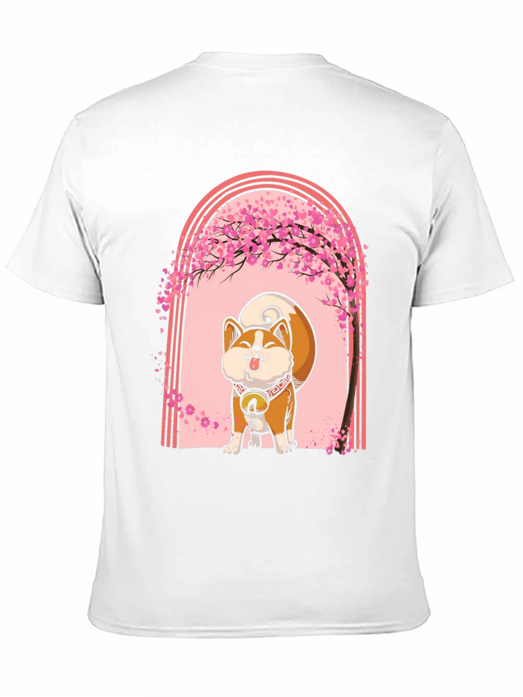 Akita Inu Cherry Blossom T-Shirt