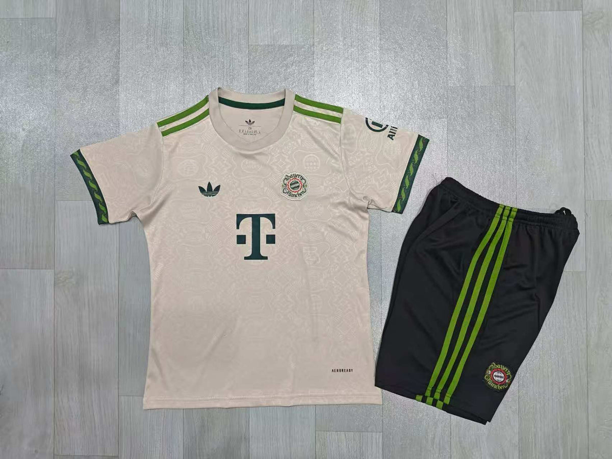 KIDS Bayern Munich "Oktoberfest" Special Kit – Beige/Green