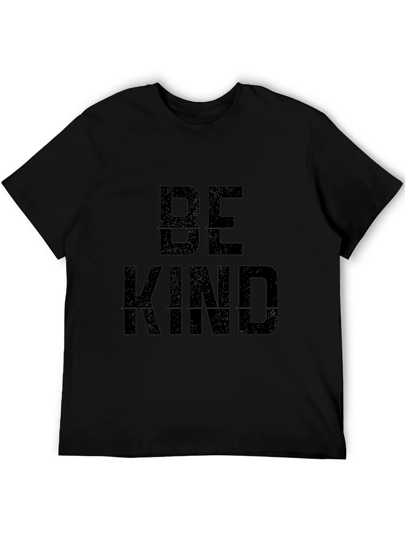Be Kind Black Graphic Tee Shirt