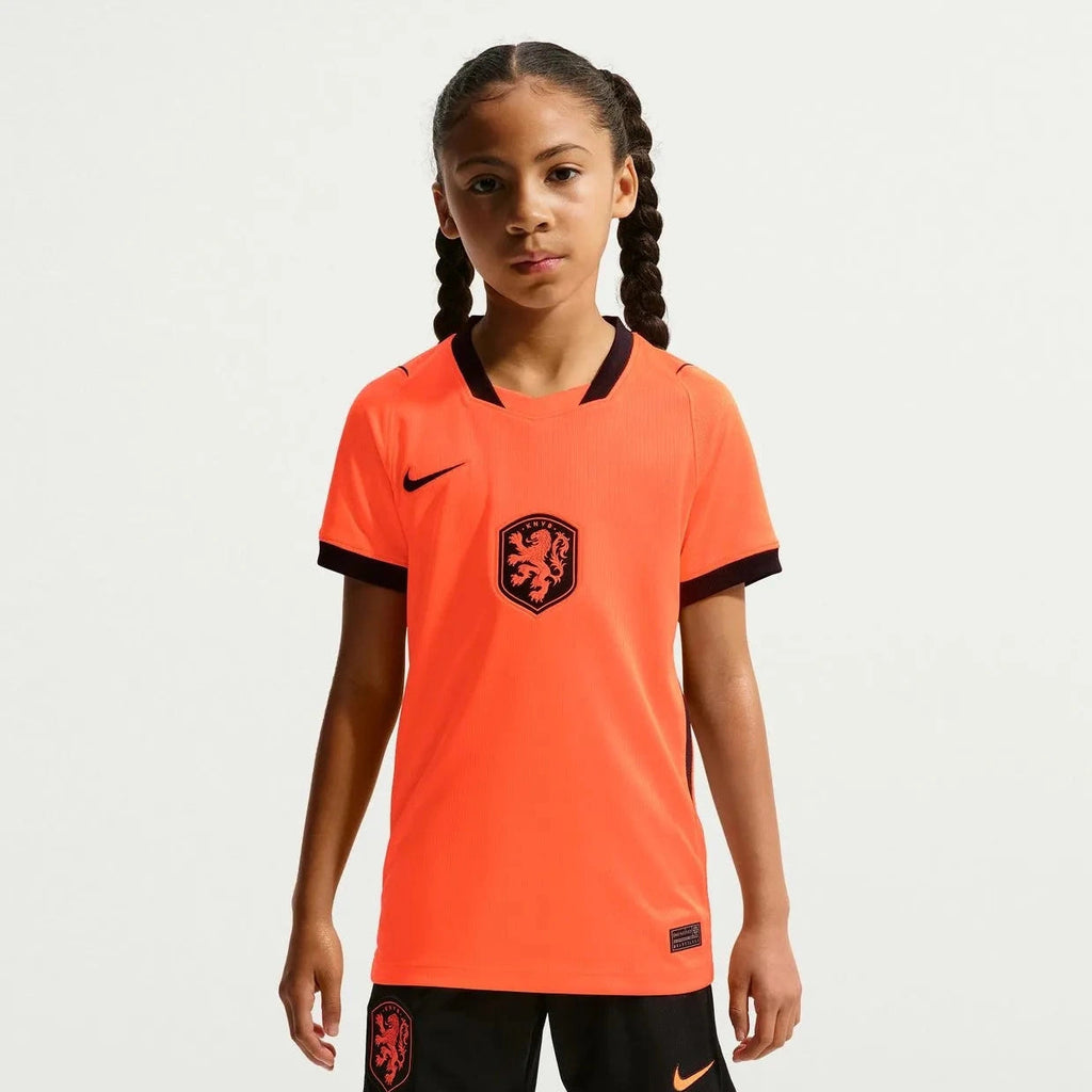 2026 Netherlands Youth Stadium Home Soccer Jersey