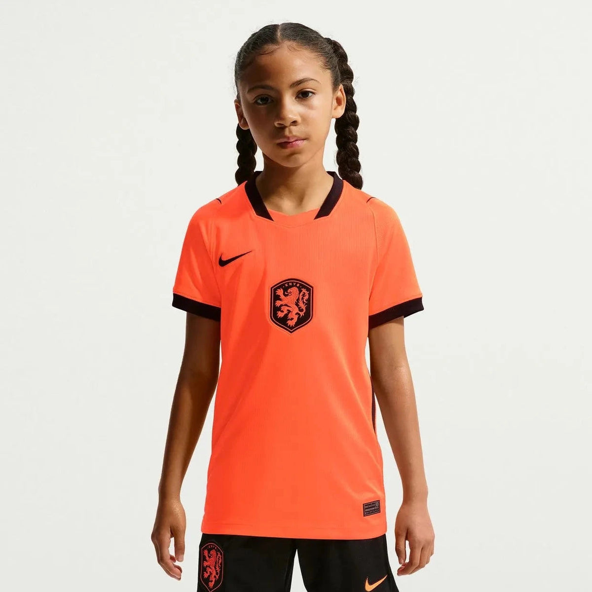 2026 Netherlands Youth Stadium Home Soccer Jersey