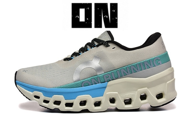 On Running Cloudmonster 2 Running Shoes  Cream/Horizon
