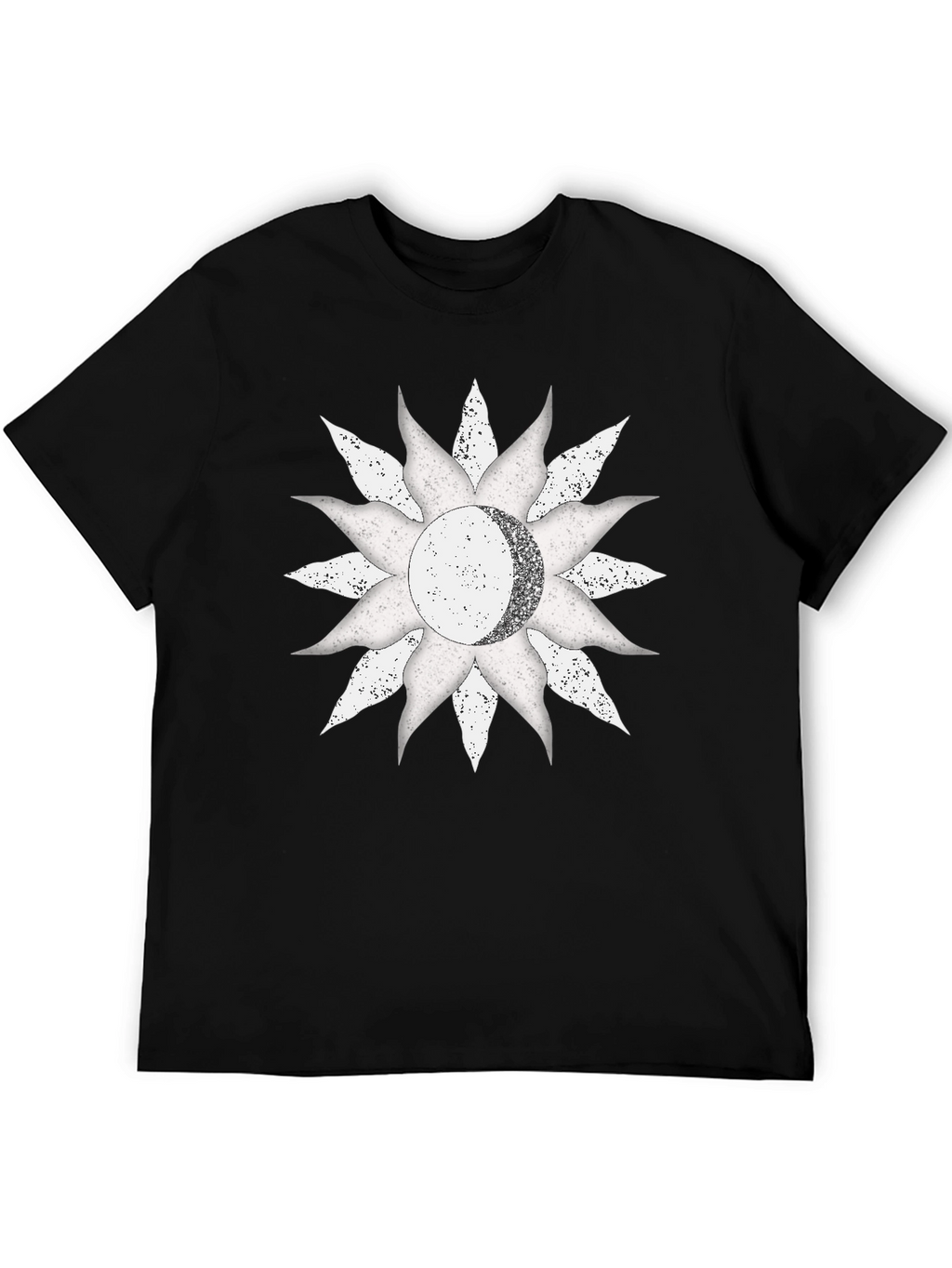 Celestial Sun & Moon Graphic T-Shirt