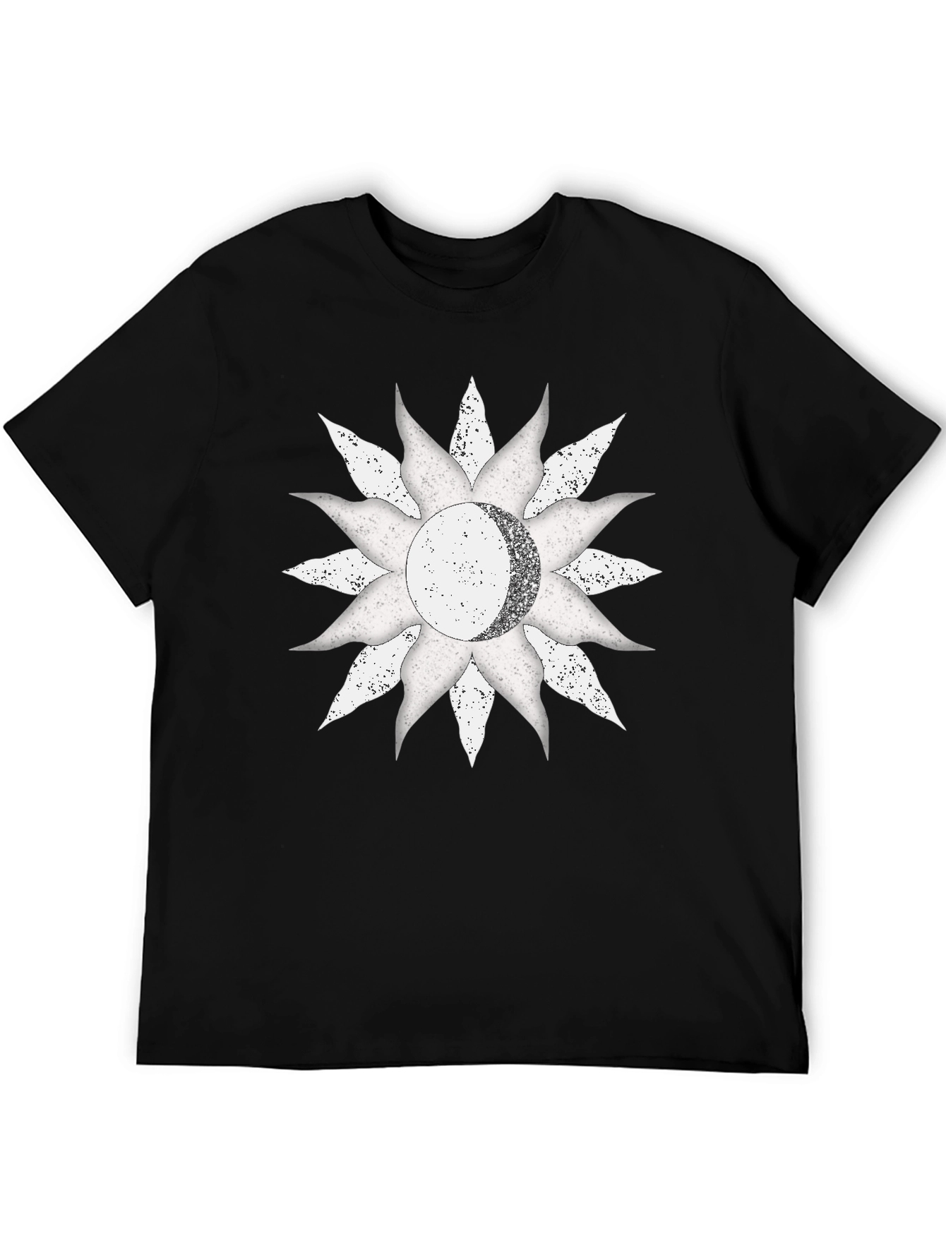 Celestial Sun & Moon Graphic T-Shirt