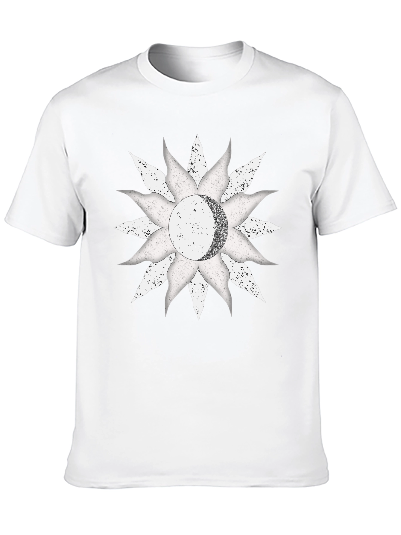 Celestial Sun & Moon Graphic T-Shirt