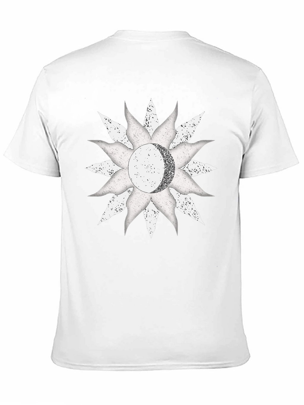 Celestial Sun & Moon Graphic T-Shirt