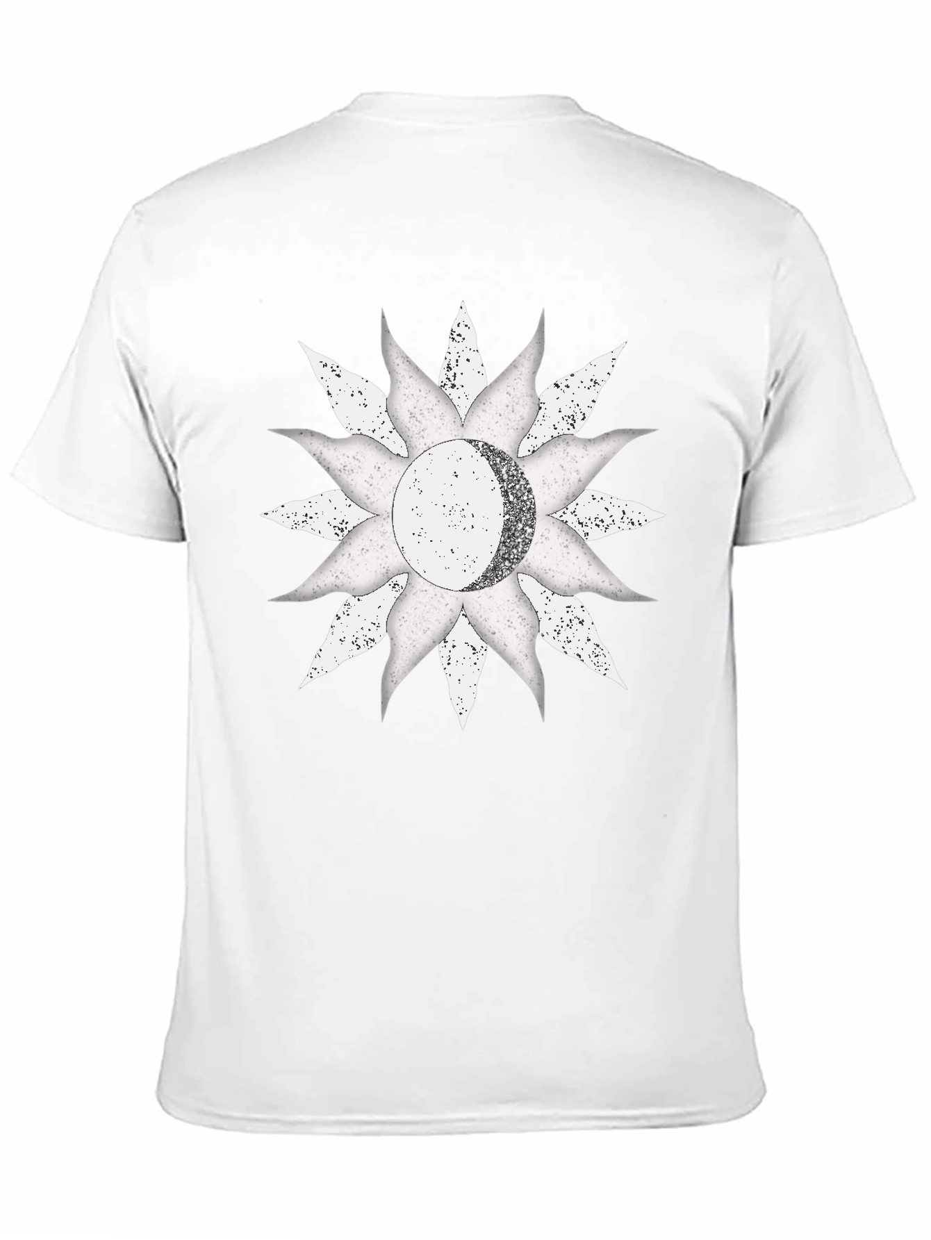 Celestial Sun & Moon Graphic T-Shirt