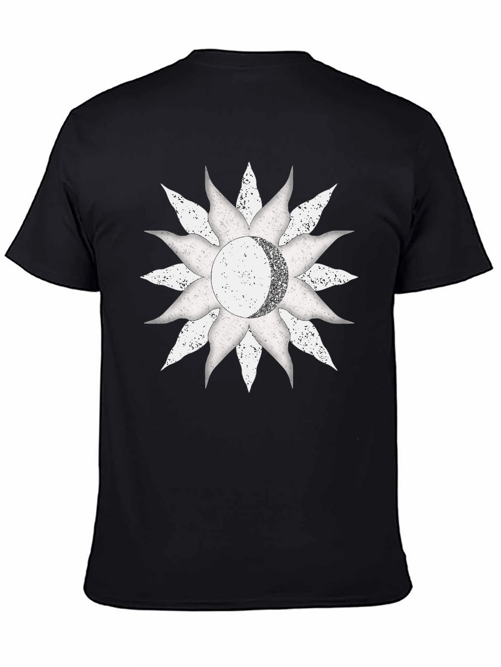 Celestial Sun & Moon Graphic T-Shirt