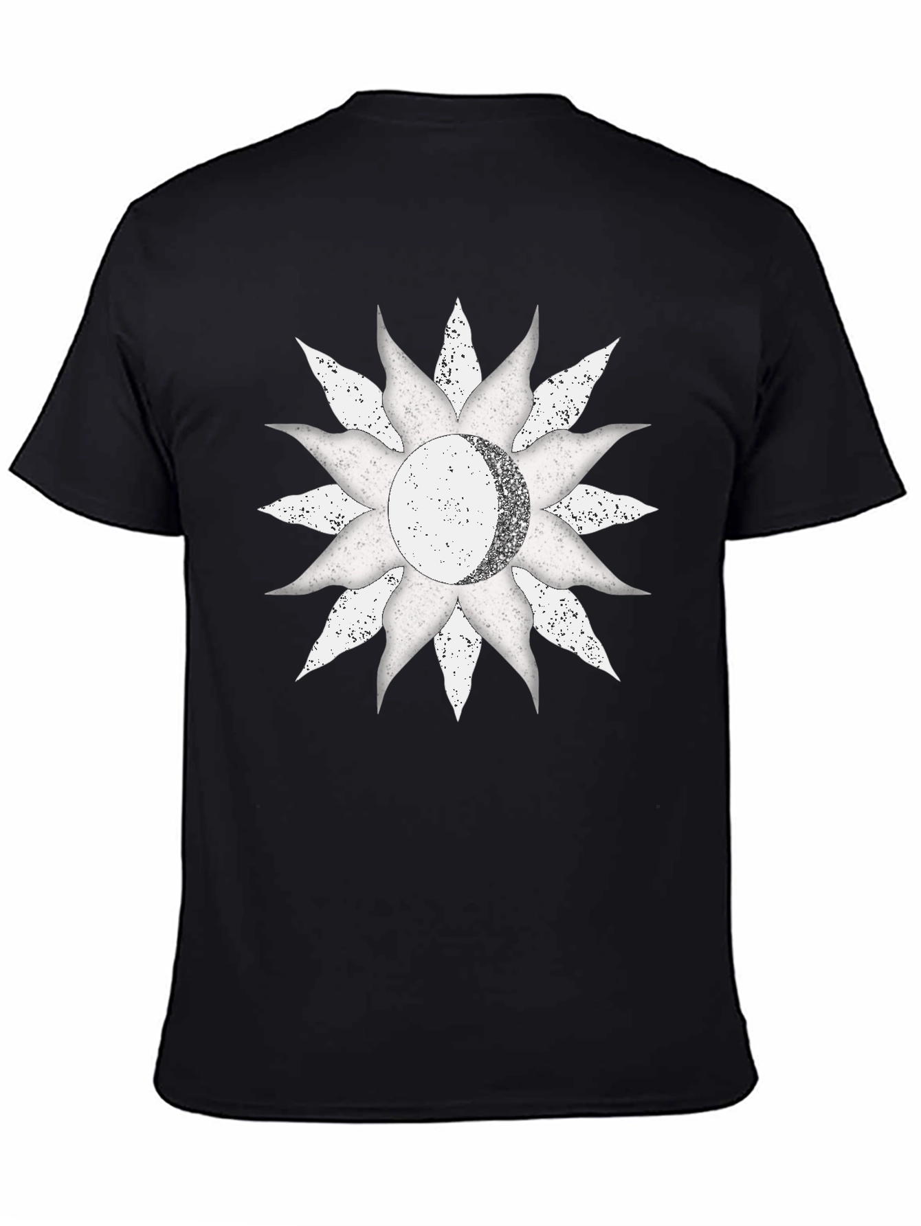 Celestial Sun & Moon Graphic T-Shirt