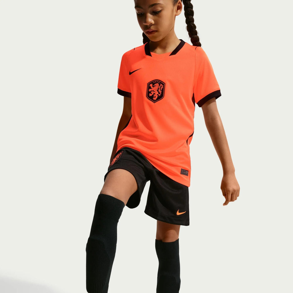 2026 Netherlands Youth Stadium Home Soccer Jersey