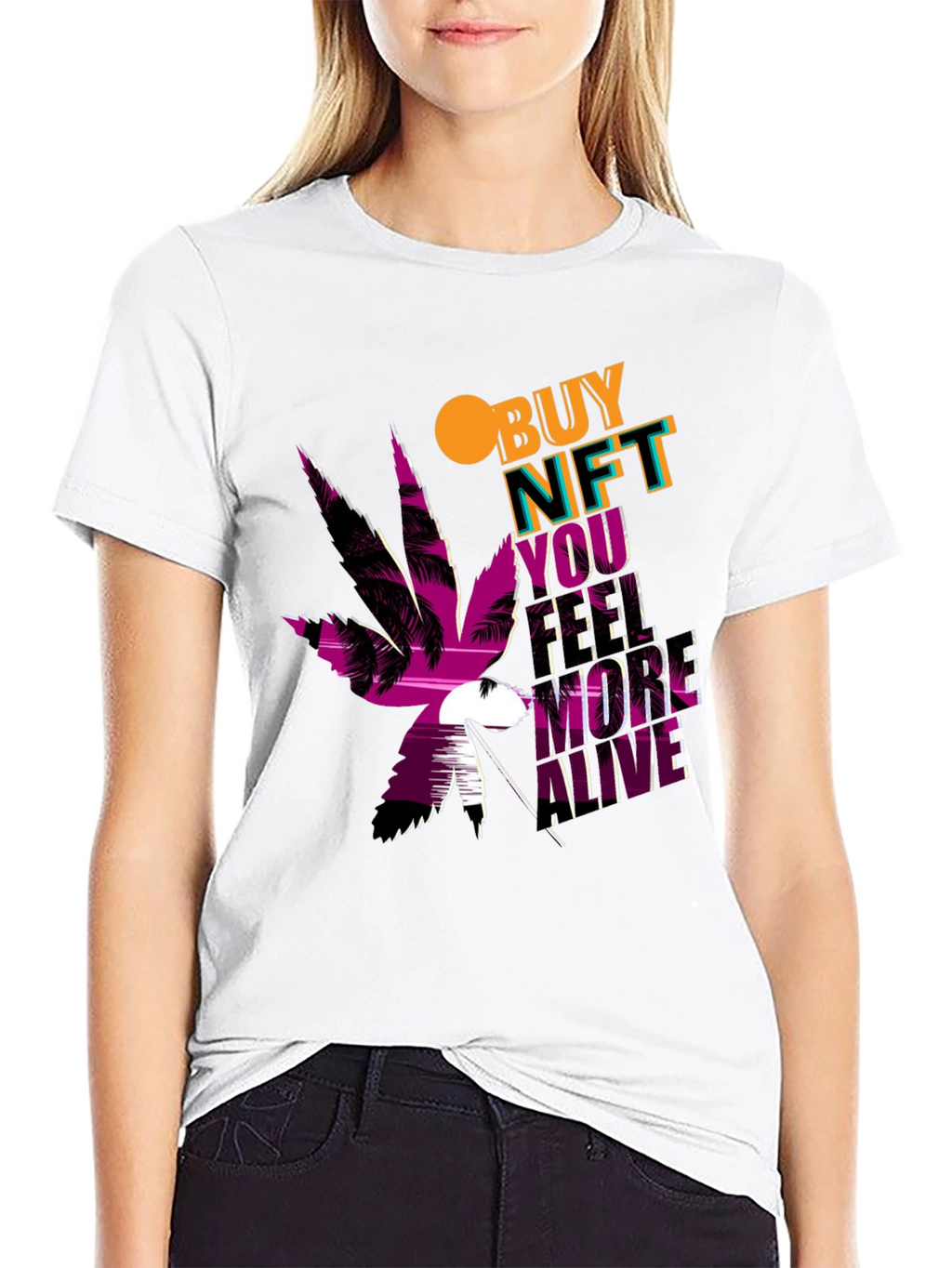 Buy NFT T-shirt - Weed Palm