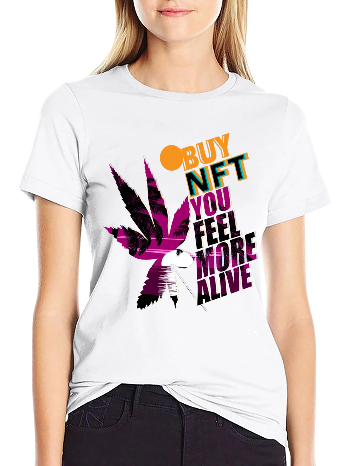Buy NFT T-shirt - Weed Palm