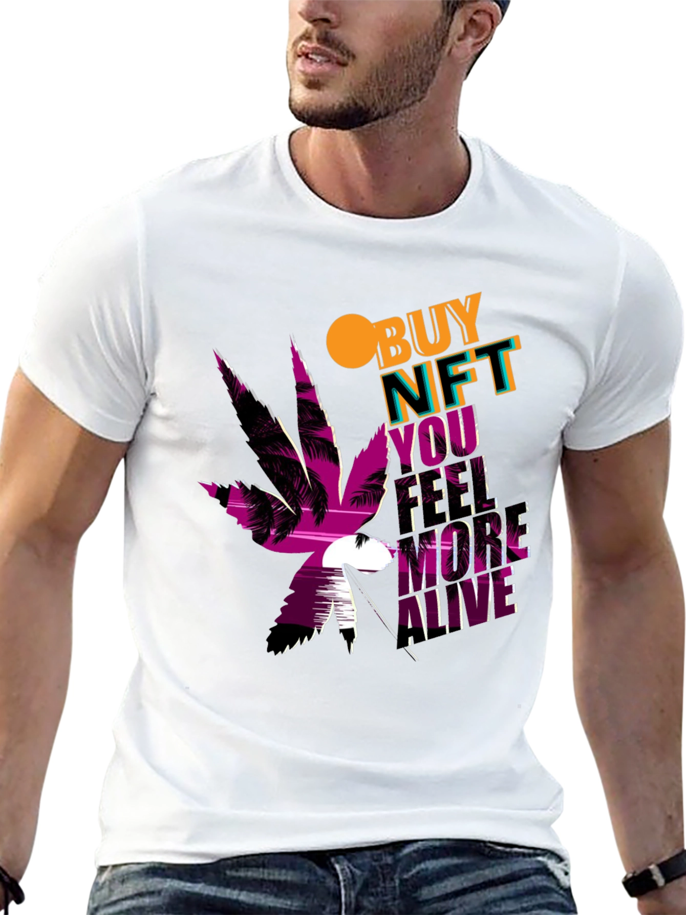 Buy NFT T-shirt - Weed Palm