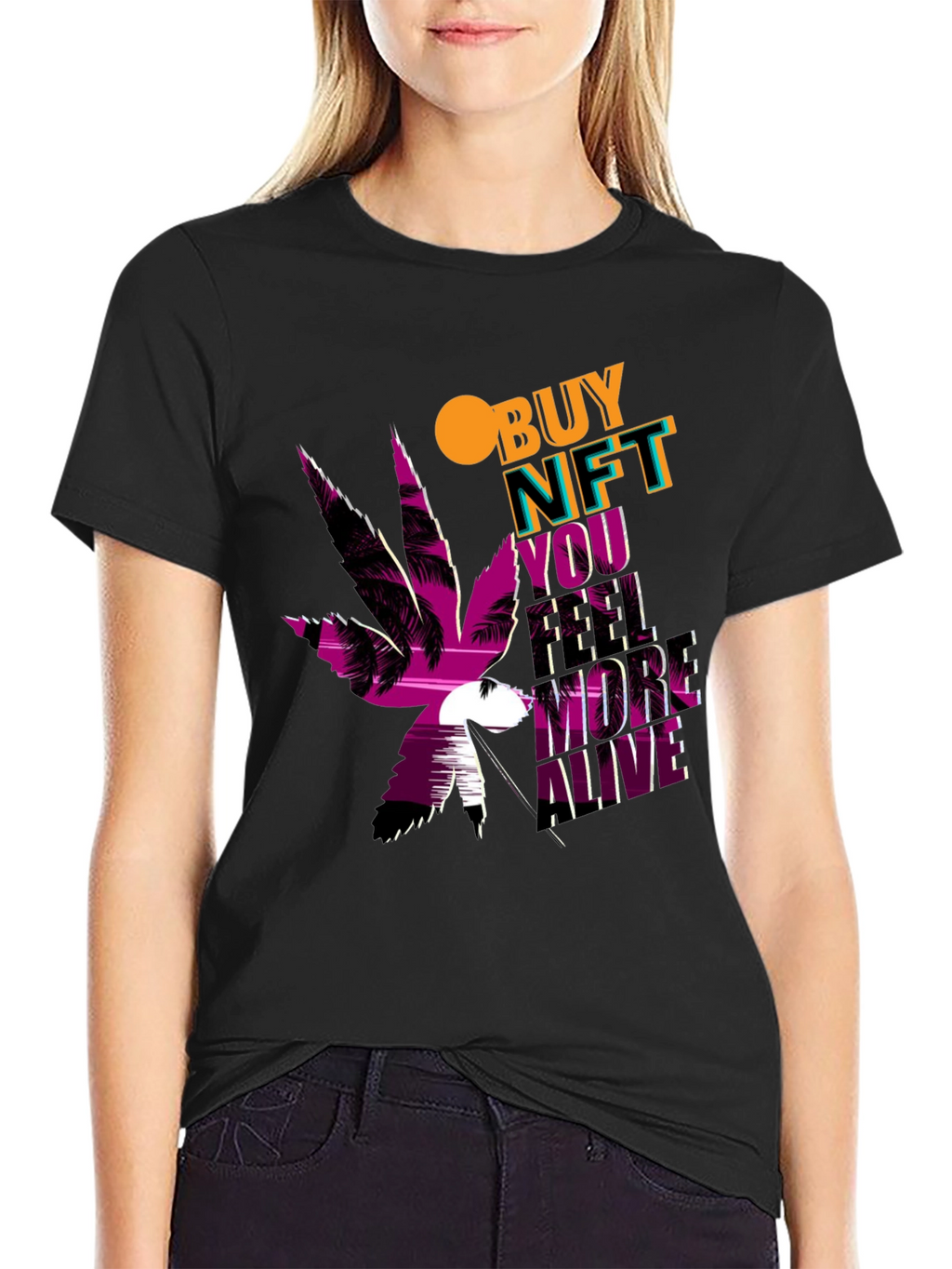 Buy NFT T-shirt - Weed Palm