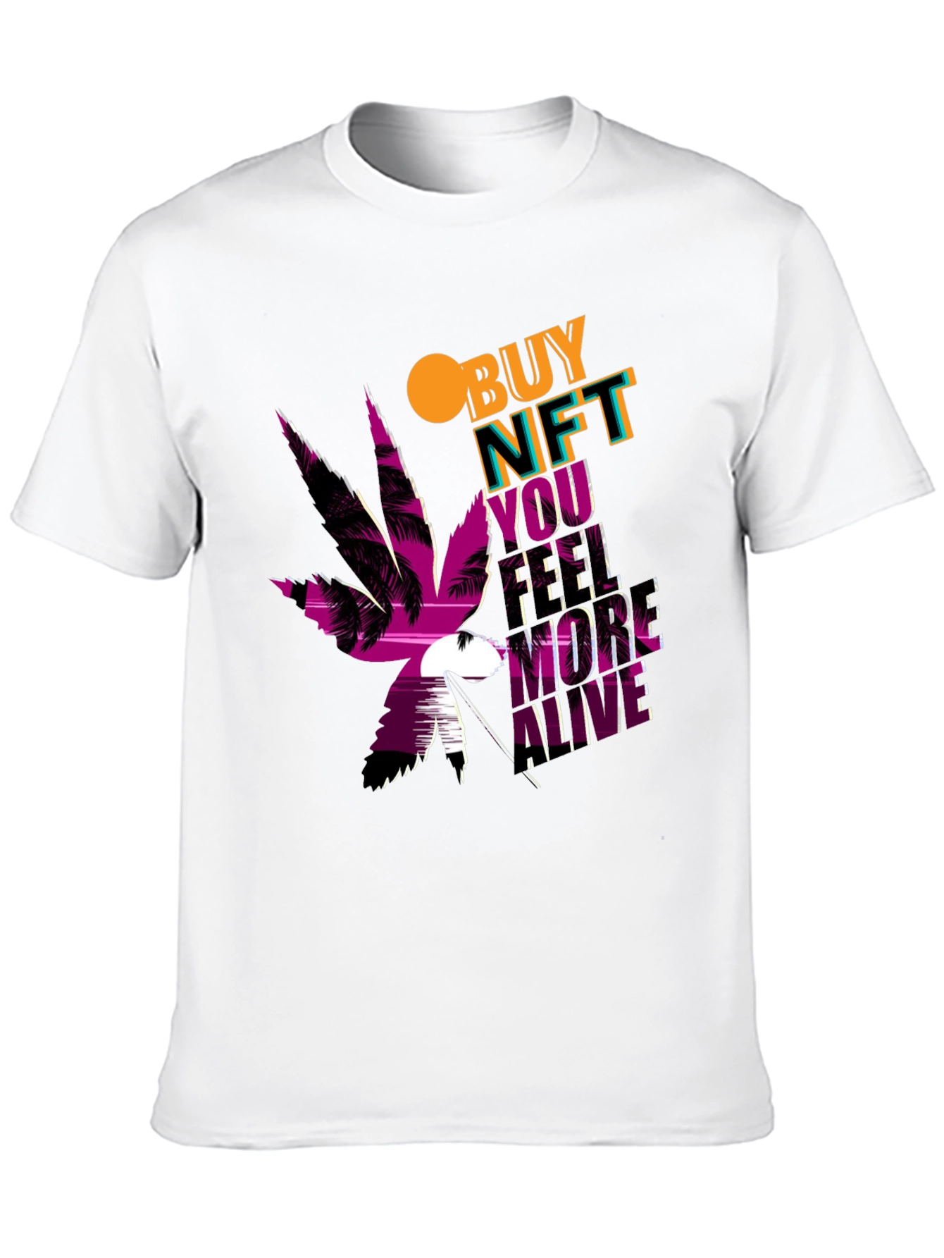 Buy NFT T-shirt - Weed Palm