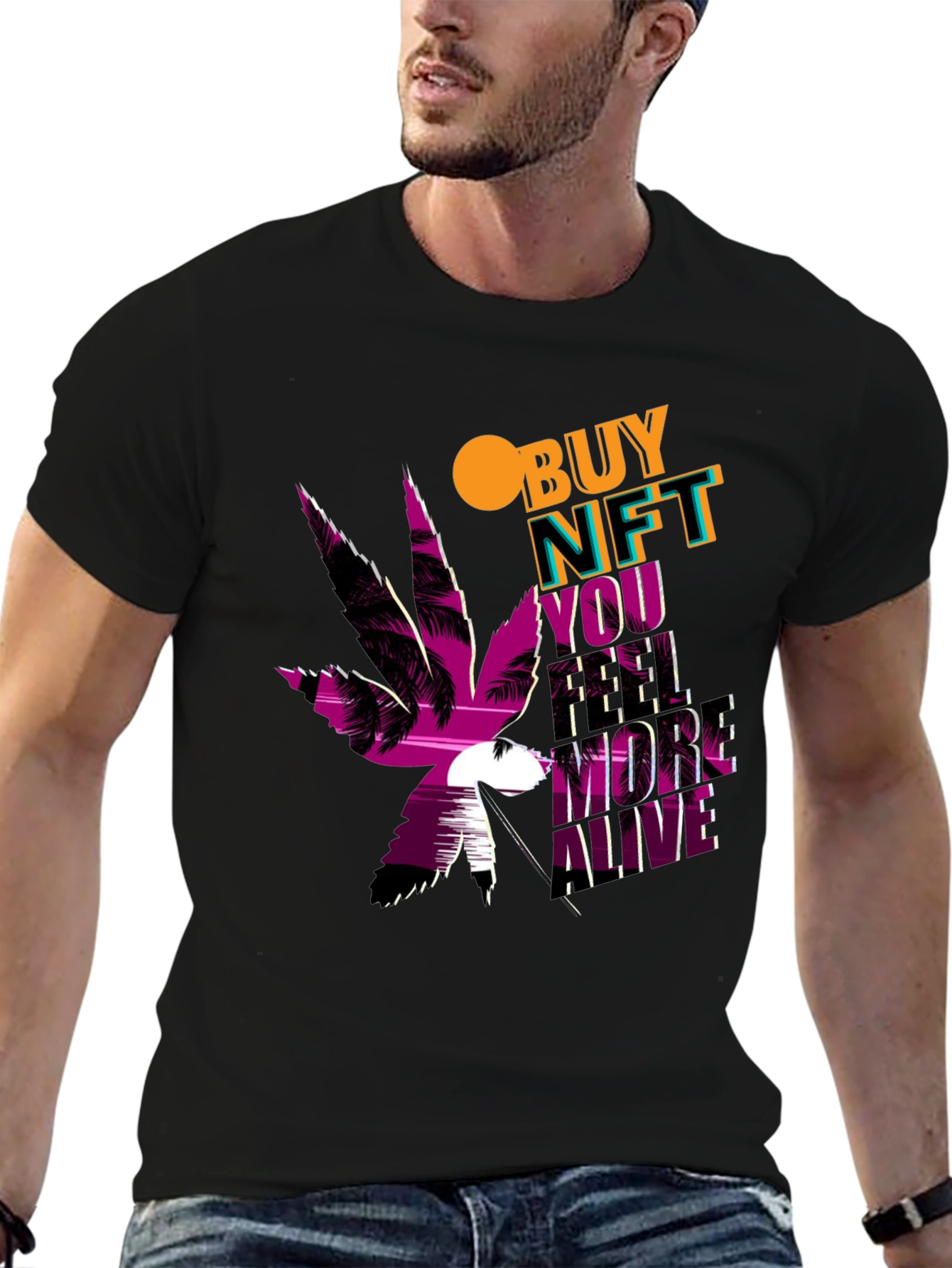 Buy NFT T-shirt - Weed Palm