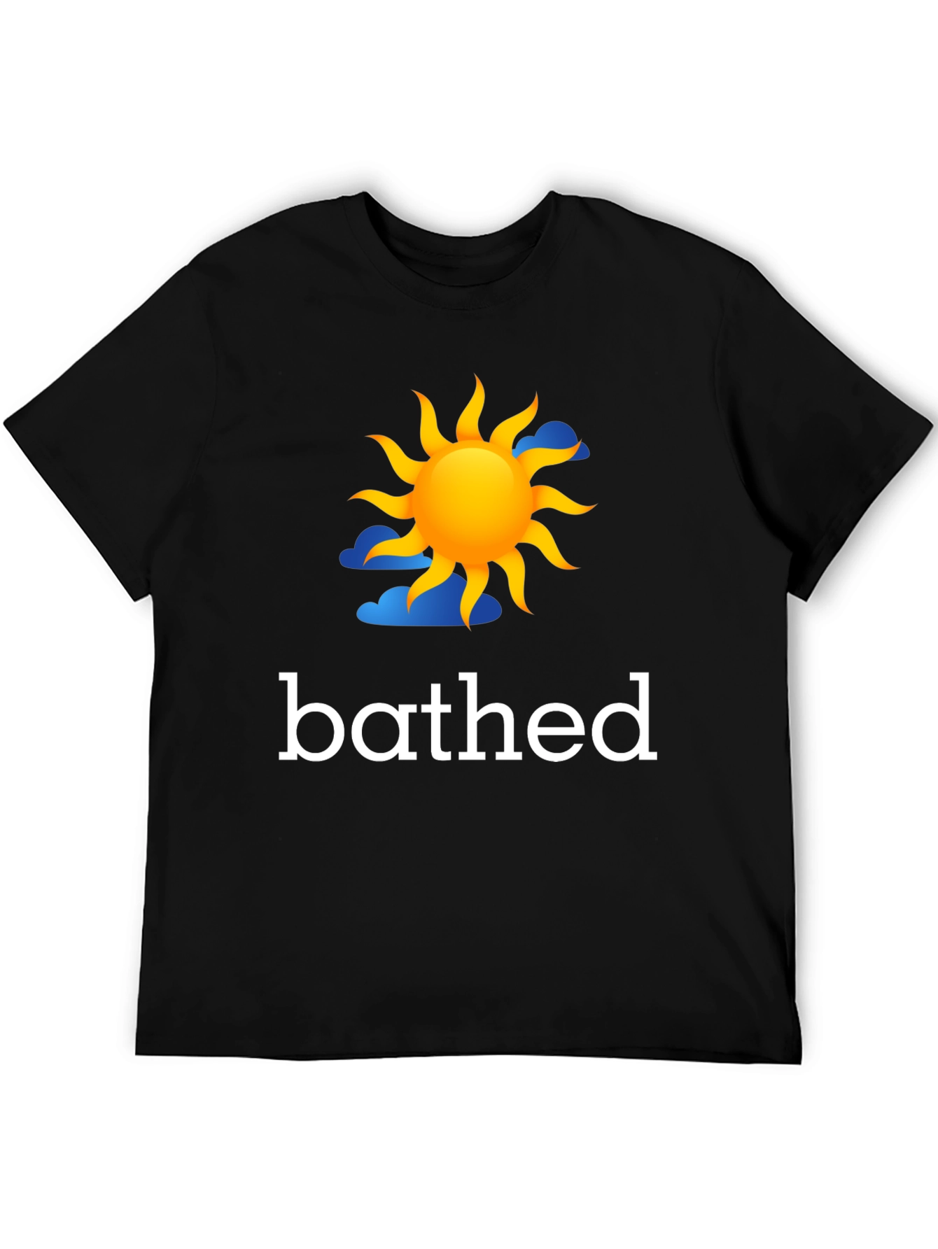 Bathed In Sun Graphic Tee - Black