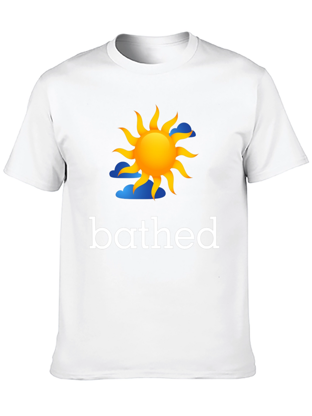 Bathed In Sun Graphic Tee - Black