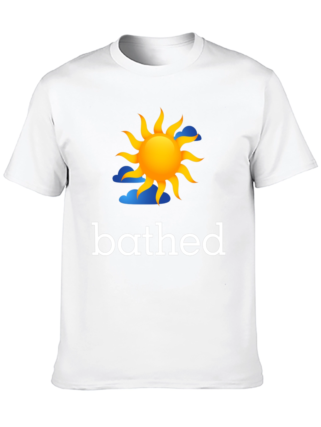 Bathed In Sun Graphic Tee - Black