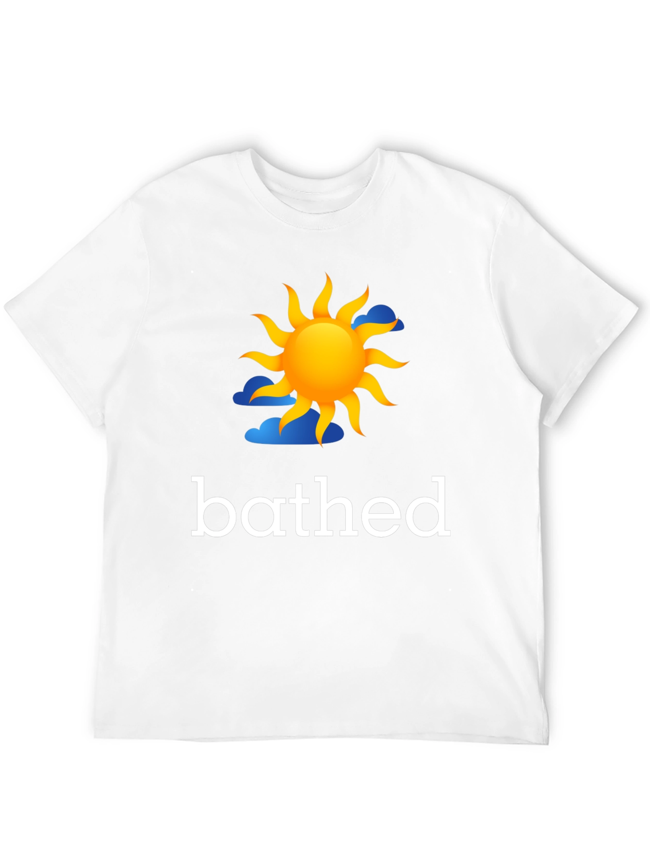 Bathed In Sun Graphic Tee - Black