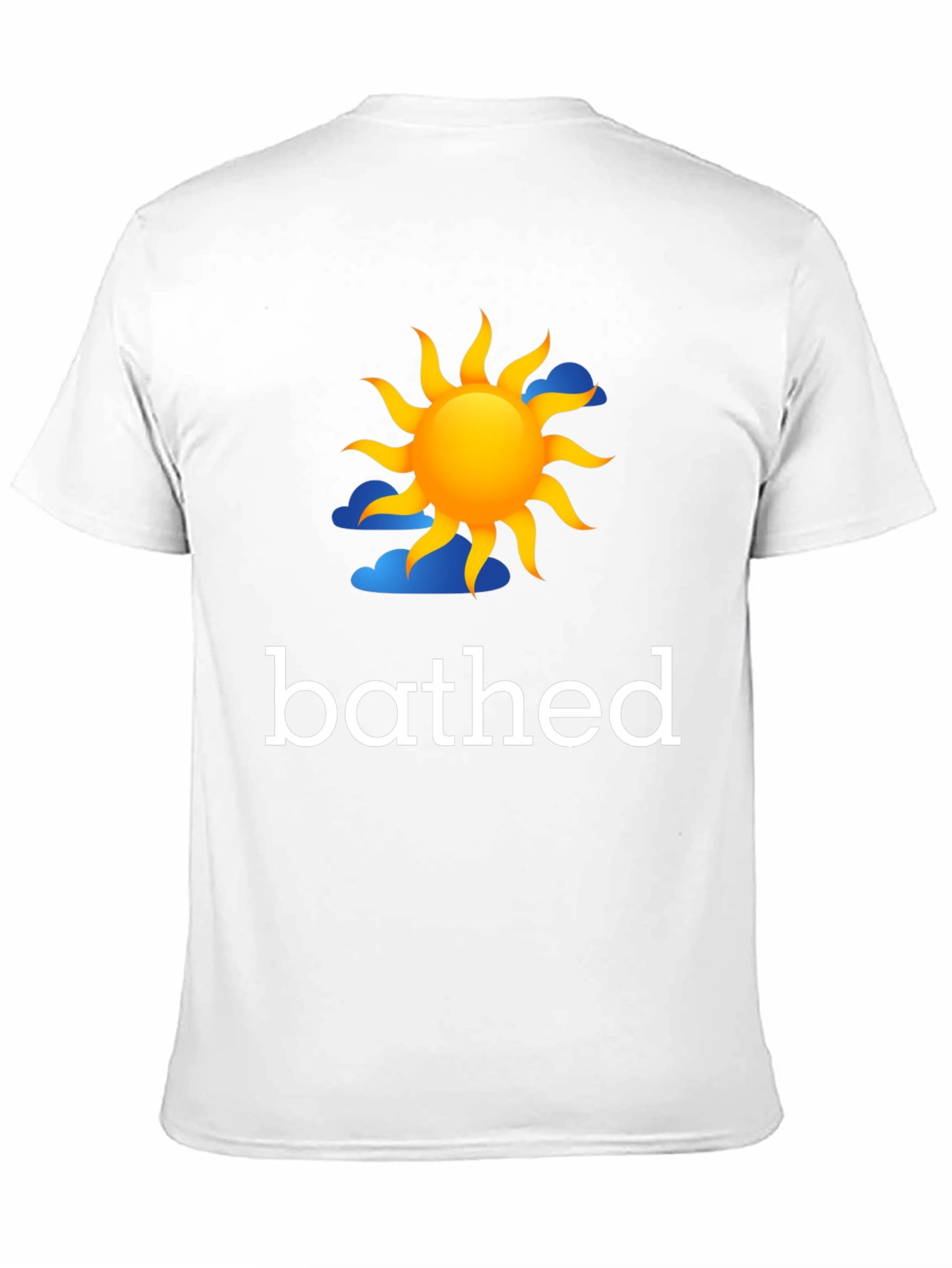 Bathed In Sun Graphic Tee - Black