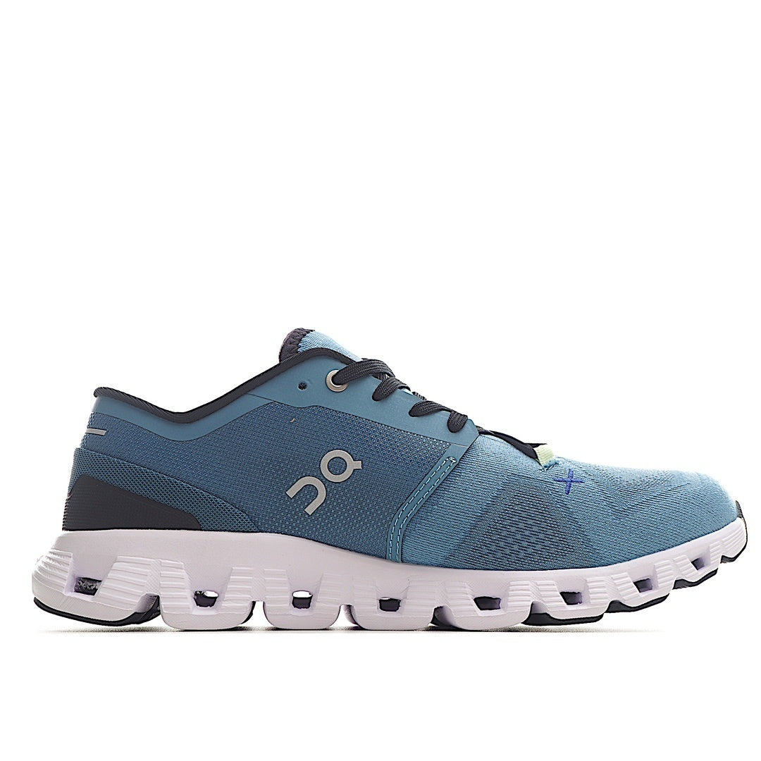 On Cloud X3 Running Shoes Blue-gray