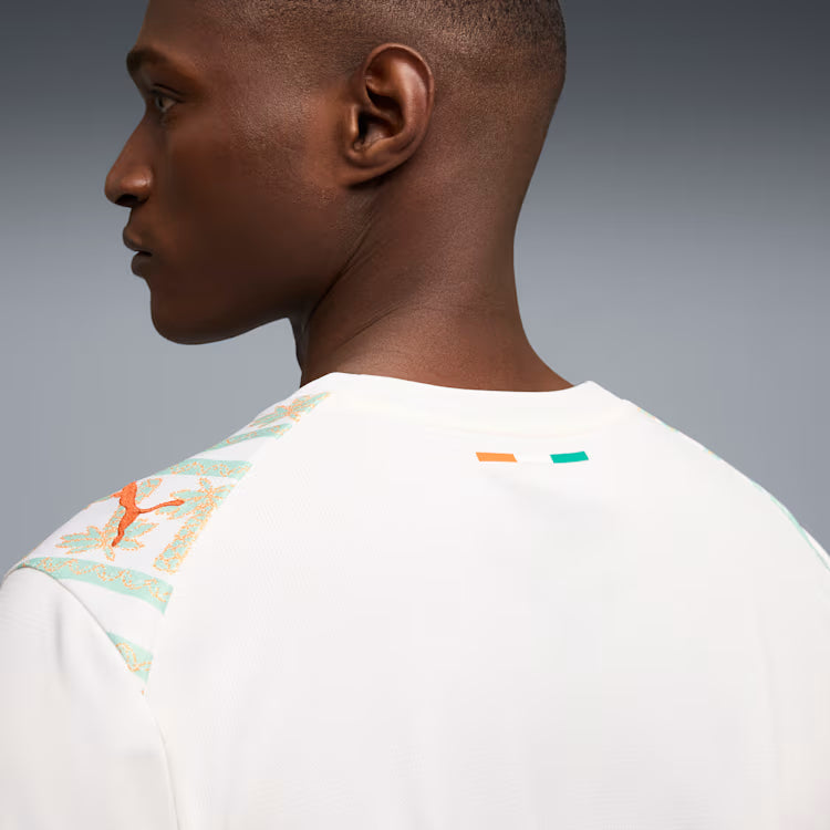 Ivory Coast Away Men's Soccer Jersey-Men (Custom)