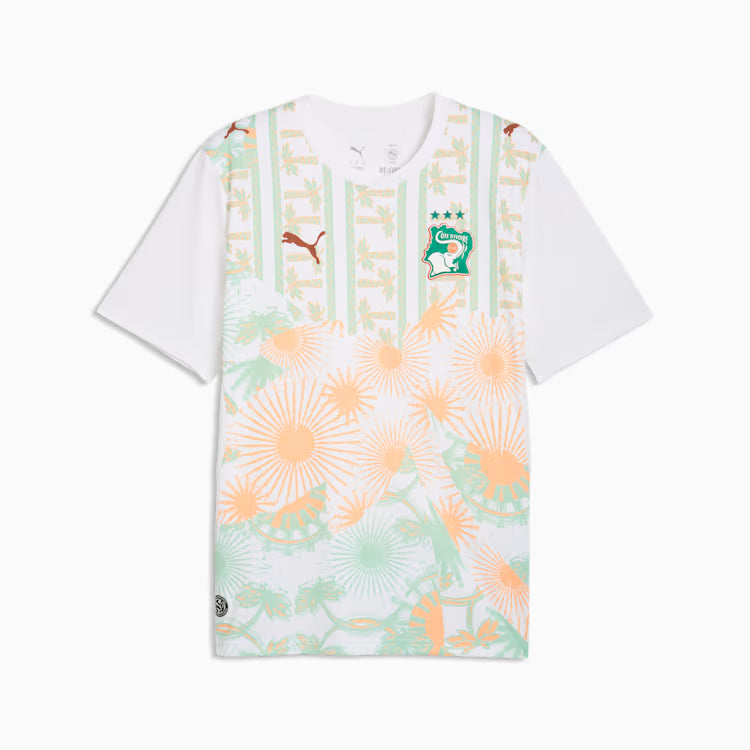 Ivory Coast Away Men's Soccer Jersey-Men (Custom)