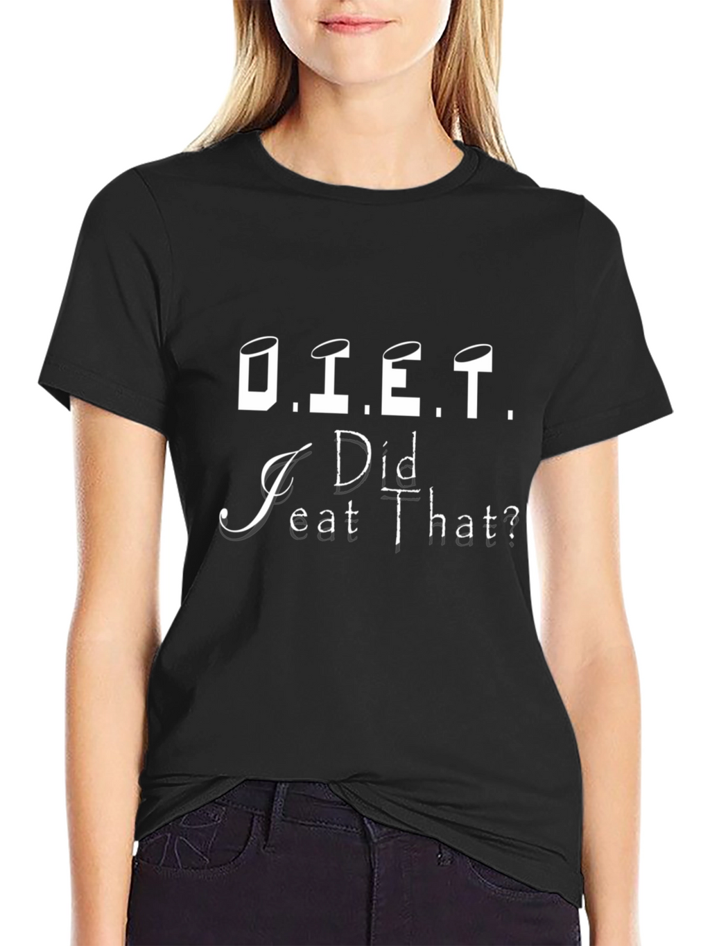 Diet: Did I Eat That? Funny T-Shirt