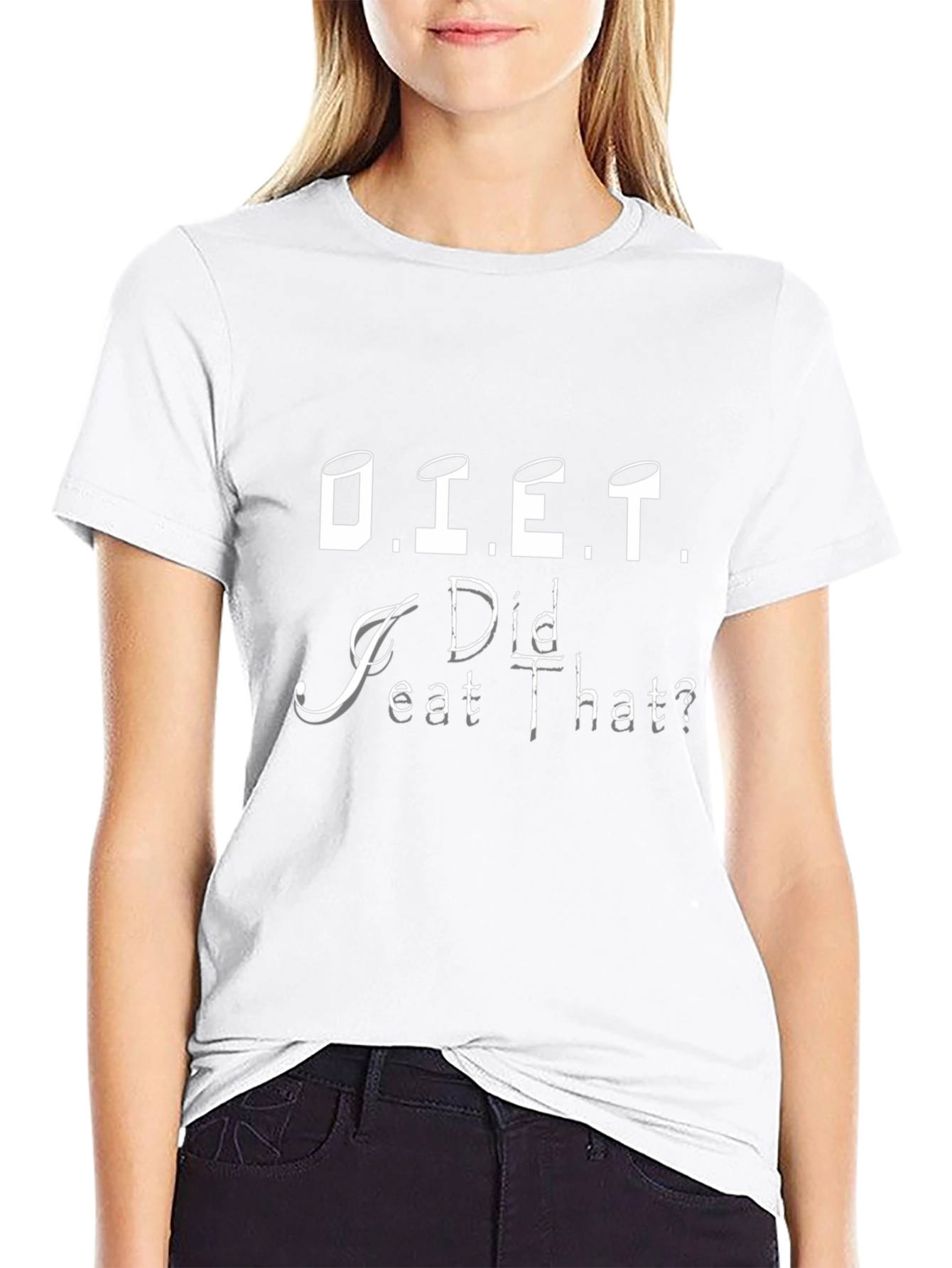 Diet: Did I Eat That? Funny T-Shirt