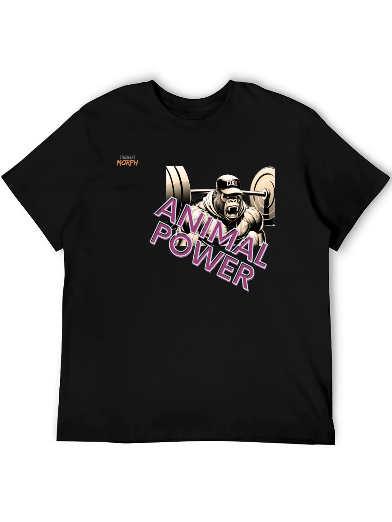 Animal Power Gorilla Gym T-Shirt