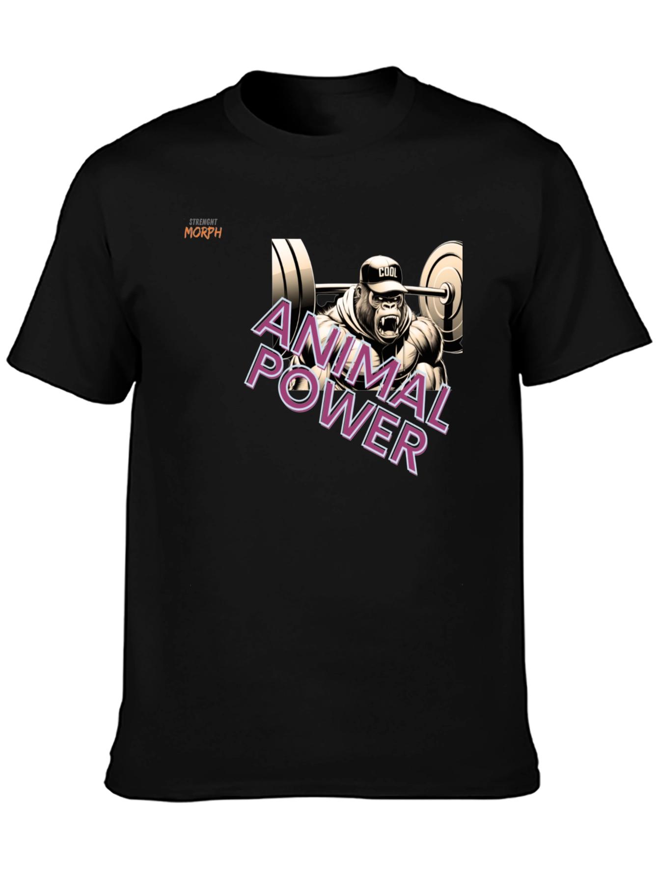 Animal Power Gorilla Gym T-Shirt