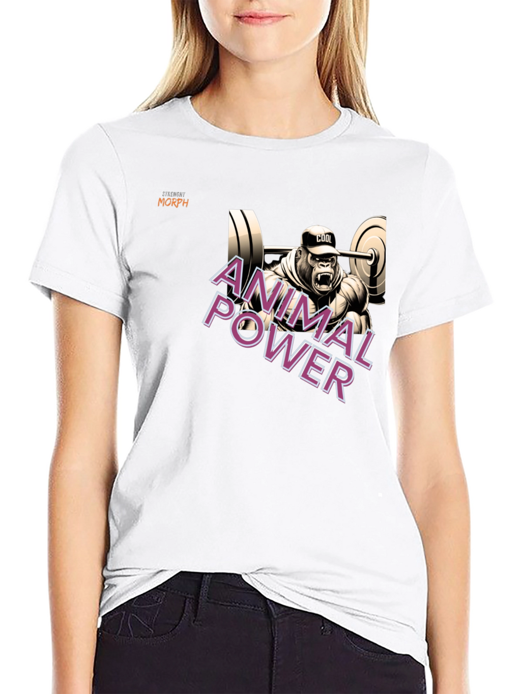 Animal Power Gorilla Gym T-Shirt